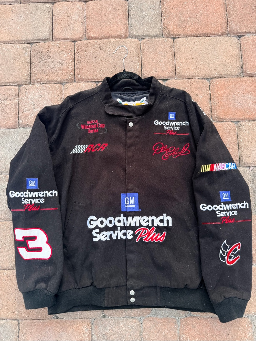 Vintage Jeff Hamilton Dale Earnhardt #3 NASCAR Jacket 3XL